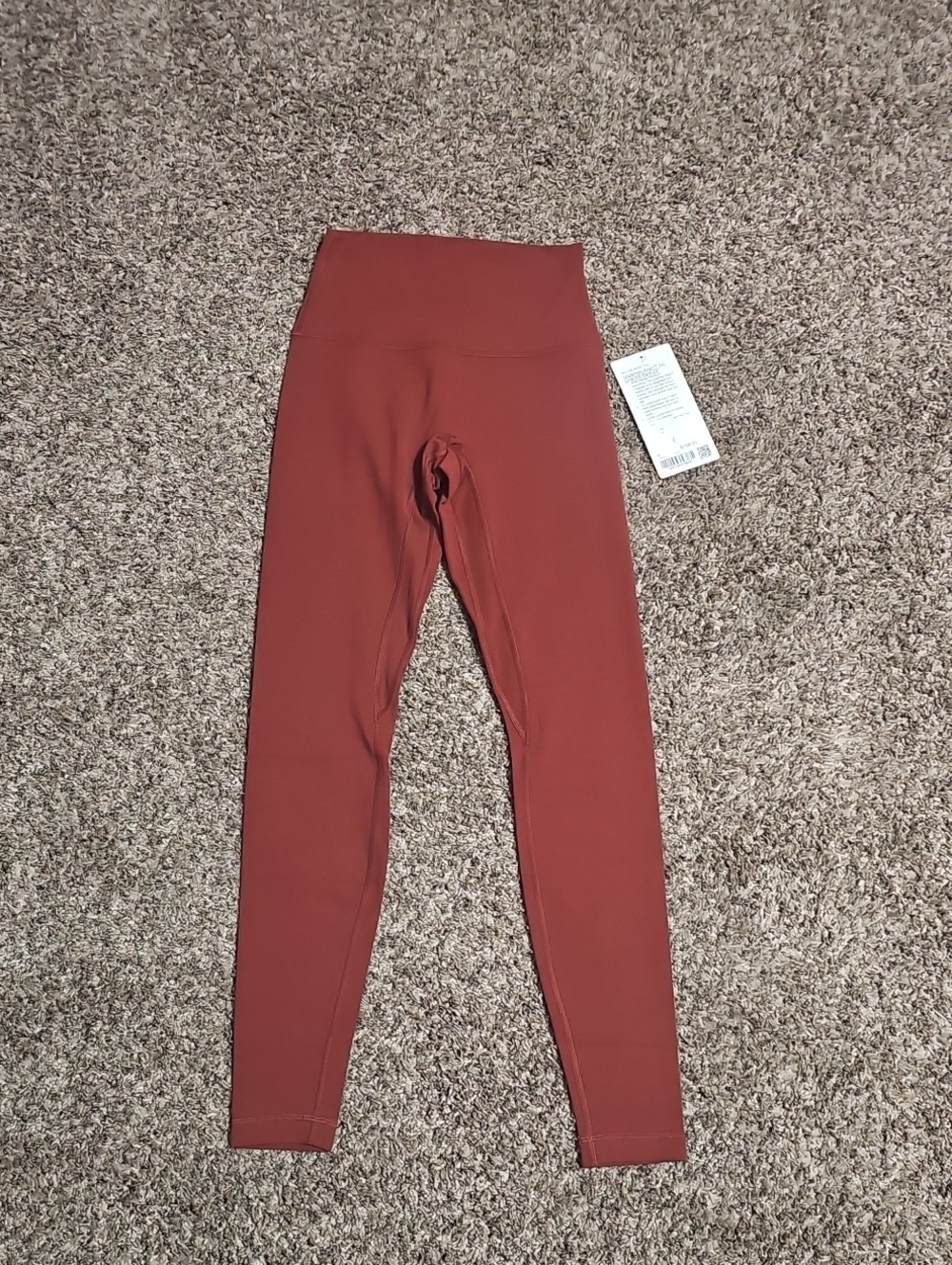 Lululemon Align No Line HR Pant 28"!! Nwts, Sz 4 CACH- Cranberry Charm!